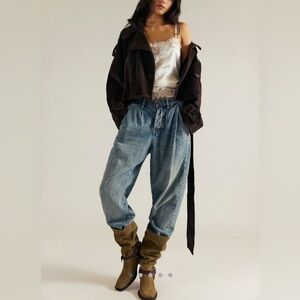 Free People Heartland Baggy Jeans